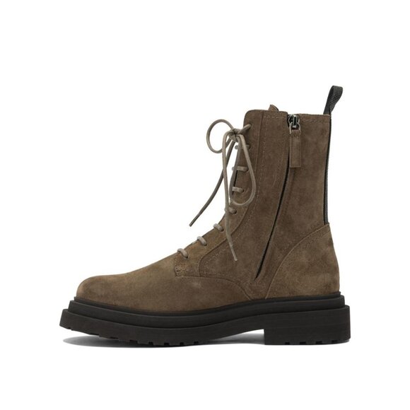 Brunello Cucinelli Suede Lace-Up Ankle Boots IT 36 Women - Picture 3 of 5